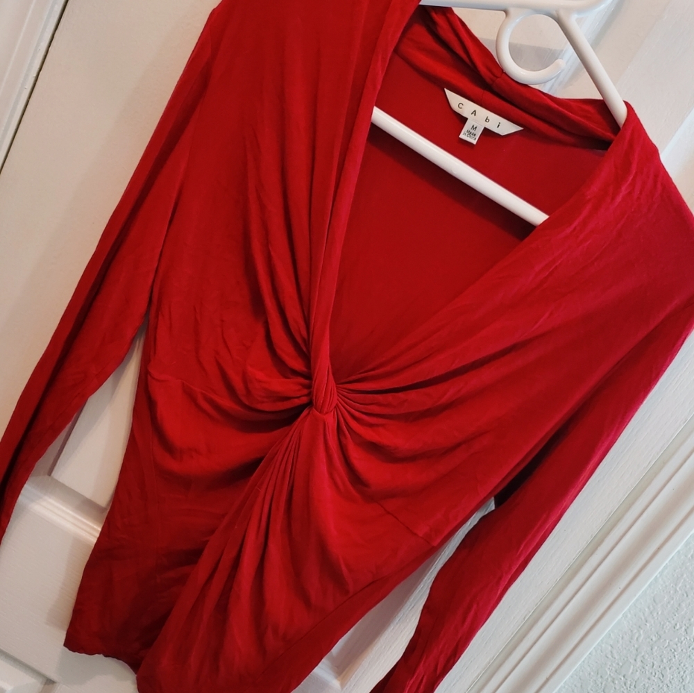 Vtg. CABI Wrap Blouse
